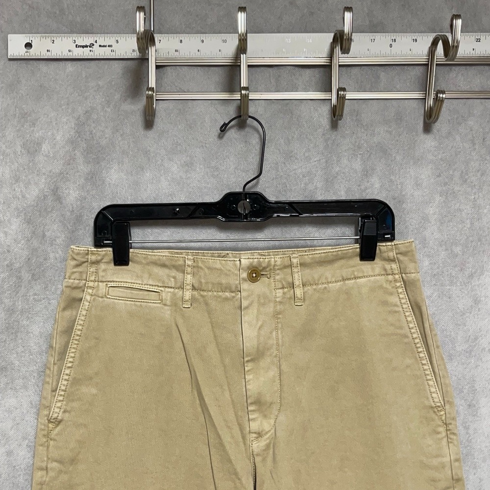 Alex Mill Pants Men 30X32 Beige Chino Twill Active Outdoor Casual Slacks Hybrid